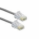 Leviton patch UTP CAT.6 1,2m siv 3,8mm HighFlex P24 6H4P0-04S