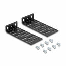 Delock nosilec montažni 25-48cm UNI rack črn 67281