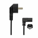 SBOX napajalni kabel 220V EURO 2m-kotni črn