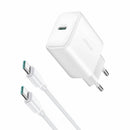 Joyroom polnilec 30W USB TipC GaN PD + kabel bel JR-TCF24
