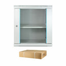 DATECH zidni kabinet 18U 901 600x450 siv + polica DP.6418.9000