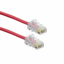 Leviton patch UTP CAT.6 0,6m rdeč 3,8mm HighFlex P24 6H4P0-02R