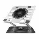 WHITE SHARK namizni nosilec za prenosnik 360° rotacijski 1x ventilator ICE-MONSTE
