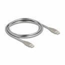 Delock kabel USB C-C 1m  60W 20V 3A kovinski ovoj 81259