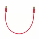 KELine patch SFTP CAT.6A 0,25m rdeč KEL-C6A-P-0025-RD