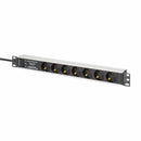 Digitus razdelilec rack 7x250V ALU prenapetostna zaščita filter DN-95441