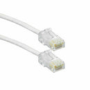 Leviton patch UTP CAT.6 1,5m bel 3,8mm P24 HighFlex 6H4P0-05W