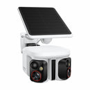 Baseus kamera 5.0MP brezžična PTZ dual zunanja akumulator + solarni X1 Pro
