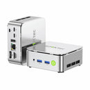 GMKtec računalnik mini PC G10 AMD Ryzen5 3500U 16GB RAM 1T SSD NucBox srebrn