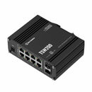 Teltonika stikalo Giga  8-port 8x PoE 2xSFP 240W DIN Mini TSW200-62W